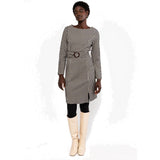 Blutsgeschwister Tailored Cocoon Damen Herbstkleid brit-chic-knit Produktbild 5