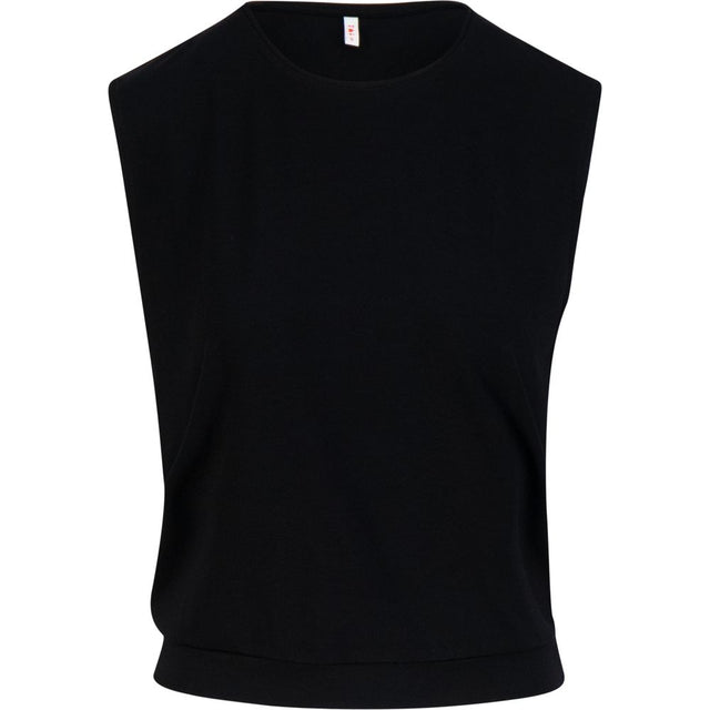 Blutsgeschwister Tiny Crew Damen Top soot-black Produktbild 0