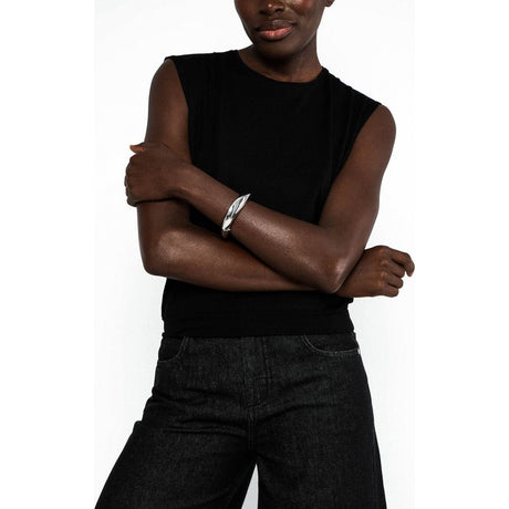 Blutsgeschwister Tiny Crew Damen Top soot-black Produktbild 1