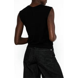 Blutsgeschwister Tiny Crew Damen Top soot-black Produktbild 2
