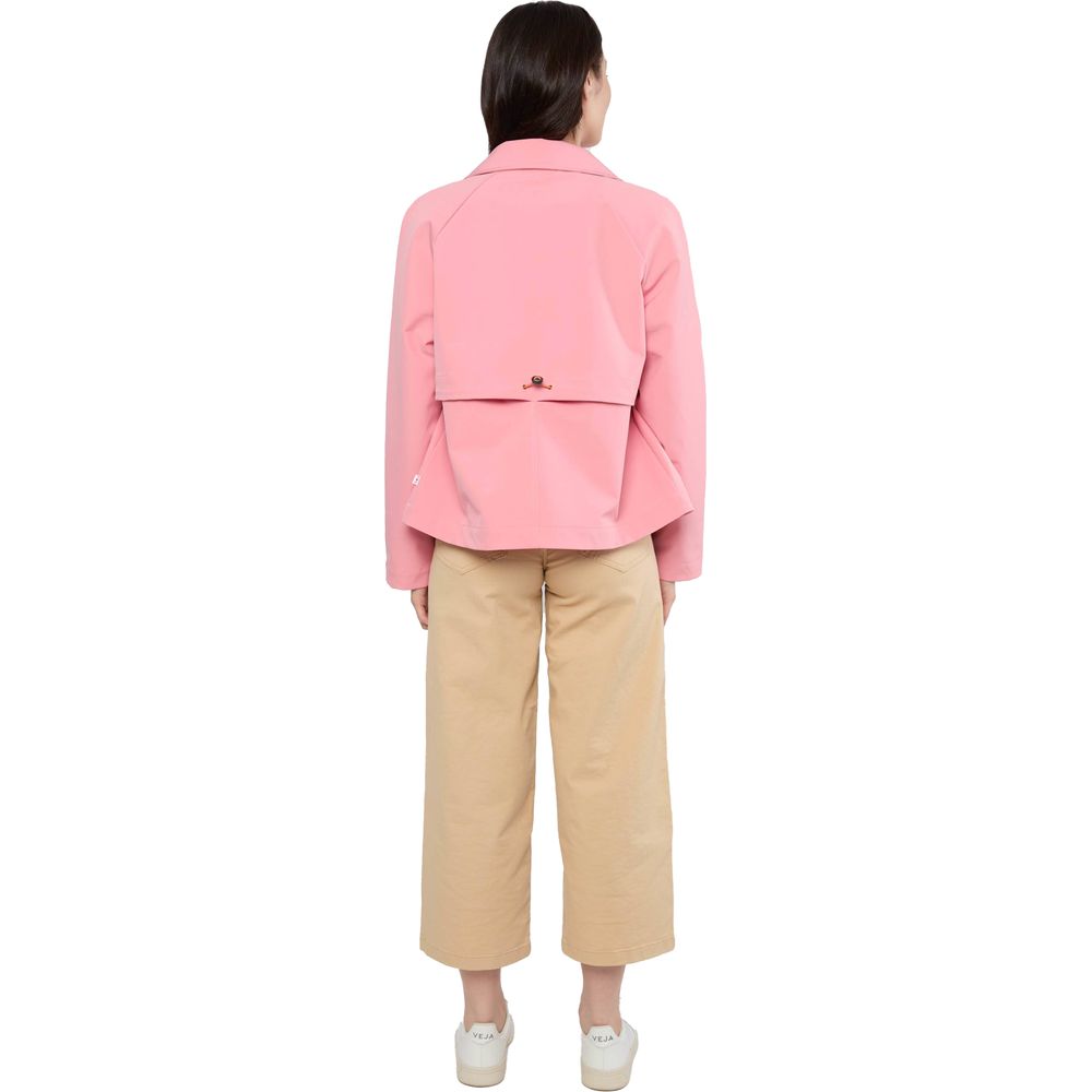 Blutsgeschwister Tiny Damen Trenchcoat lucky lips pink Produktbild 2