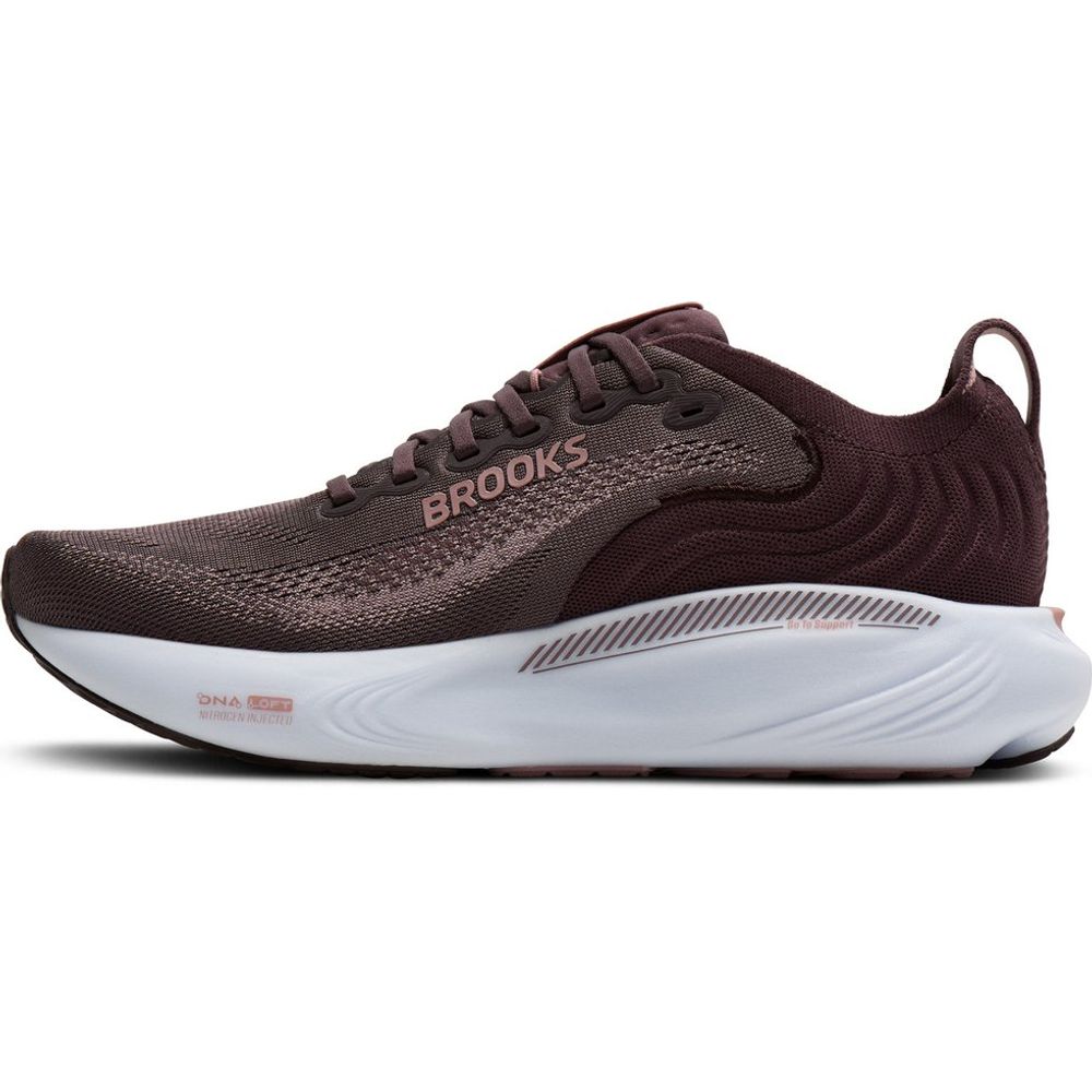 Brooks Adrenaline GTS 25 Damen Laufschuh raisin-woodrose-white Produktbild 7
