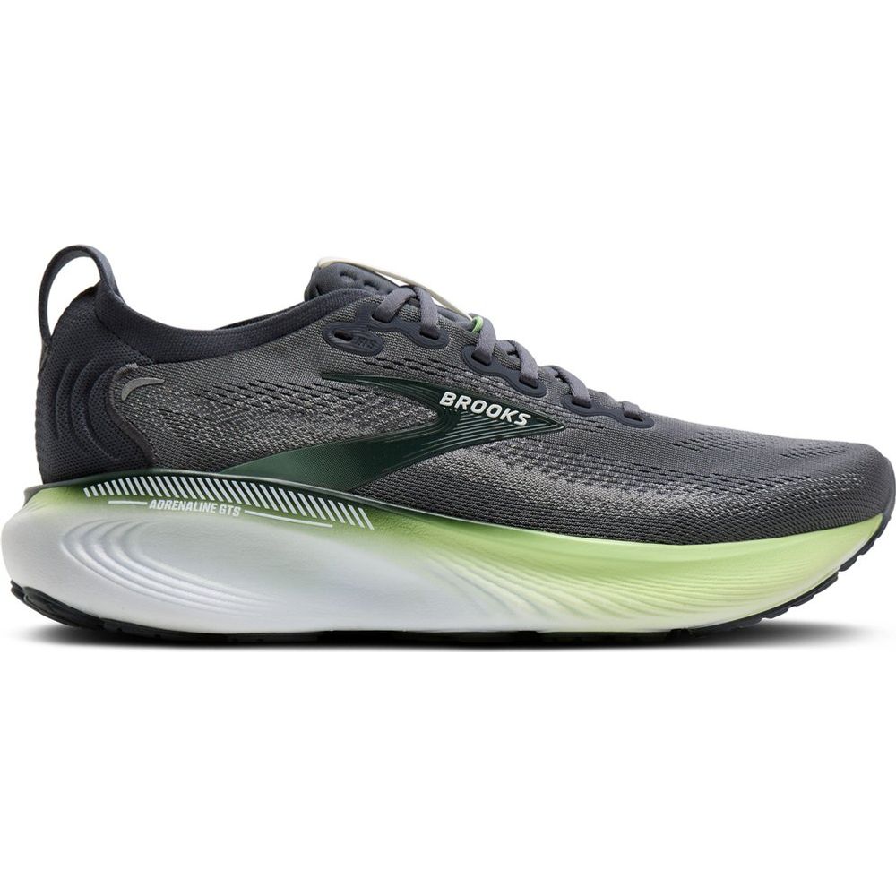 Brooks Adrenaline GTS 25 Herren Laufschuh grey-paradise-green-spruce Produktbild 0