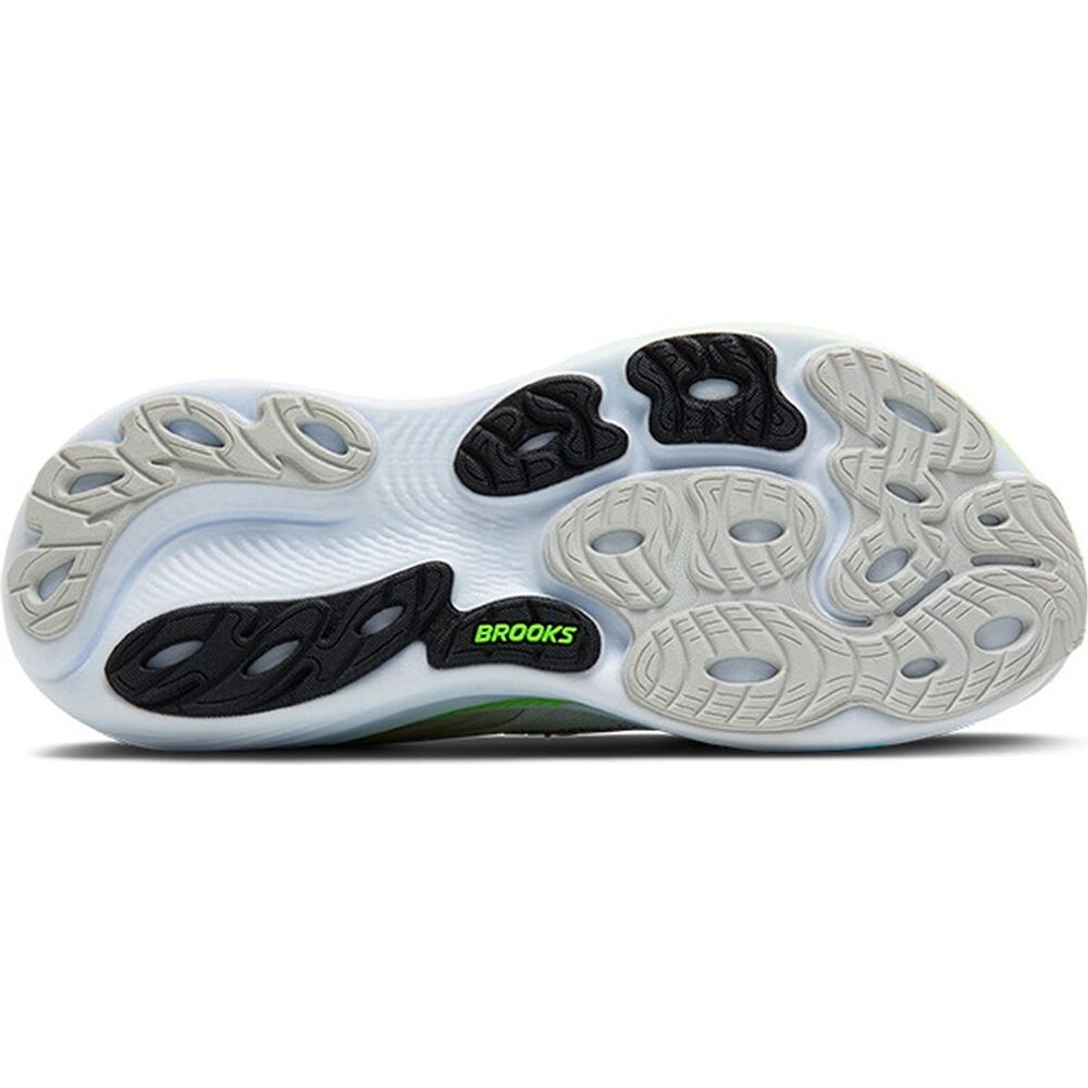 Brooks Adrenaline GTS 25 Herren Laufschuh oyster-green-gecko-blue Produktbild 1