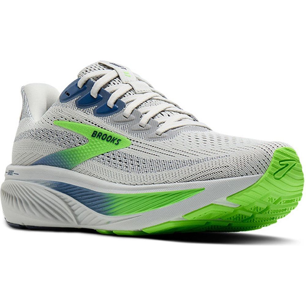 Brooks Ghost 17 Herren Laufschuh oyster-beacon-blue-gecko Produktbild 4