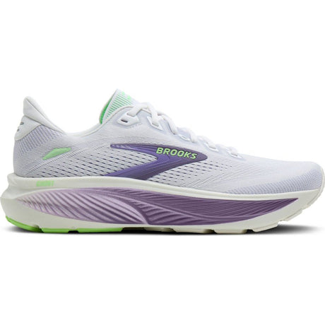 Brooks Ghost 18 Damen Laufschuh white-purple-hebe-green Produktbild 0