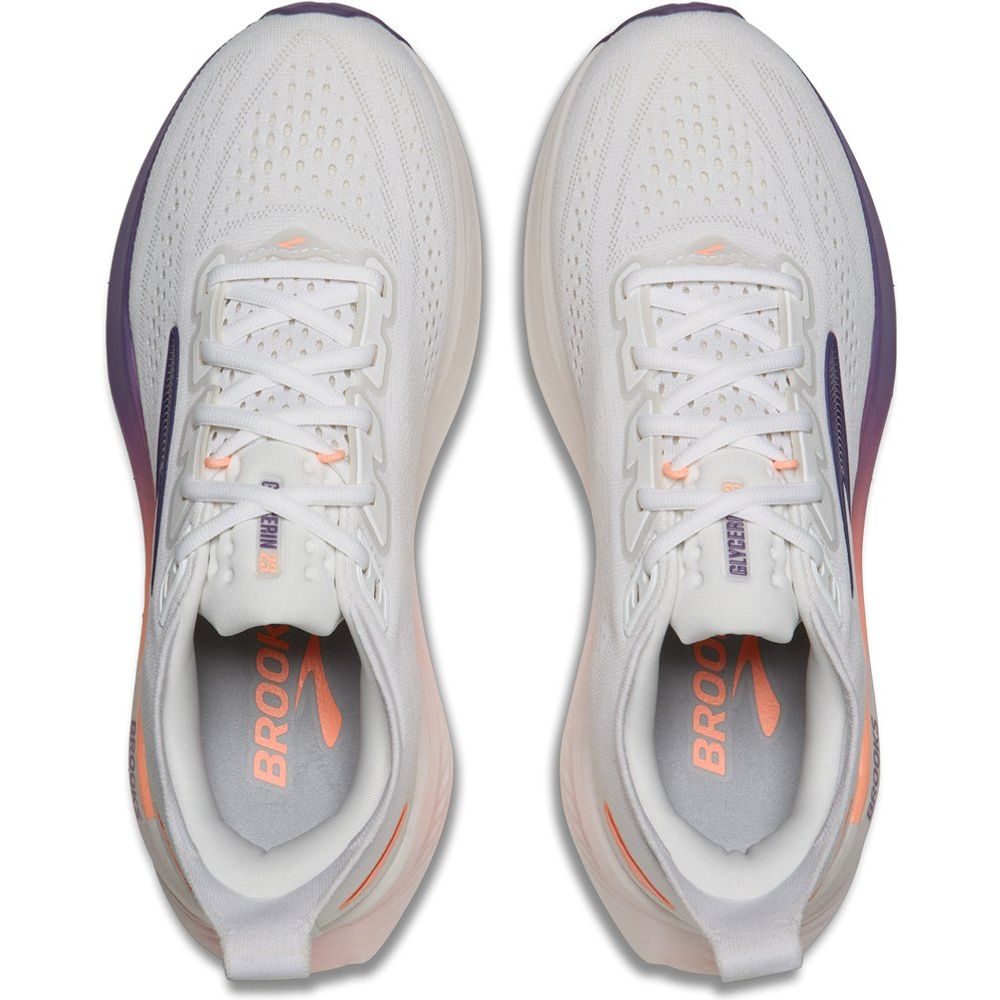 Brooks Glycerin 23 Damen Laufschuh white-mulled-grape-clear Produktbild 2