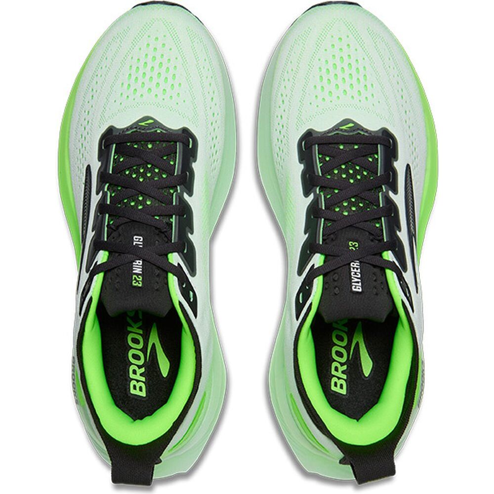 Brooks Glycerin 23 Herren Laufschuh white-phantom-green-gecko Produktbild 2
