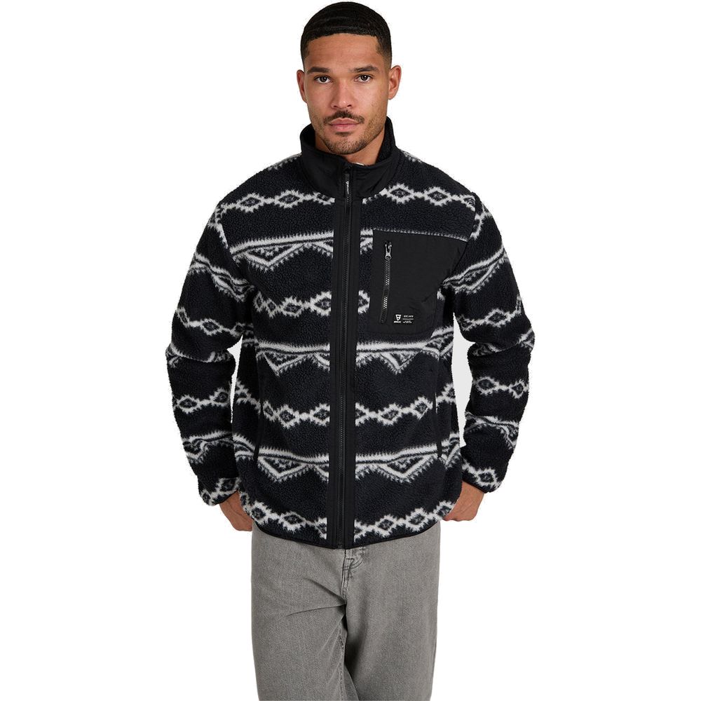 Brunotti Kevio-Zip Urban Herren Fleecejacke black Produktbild 5