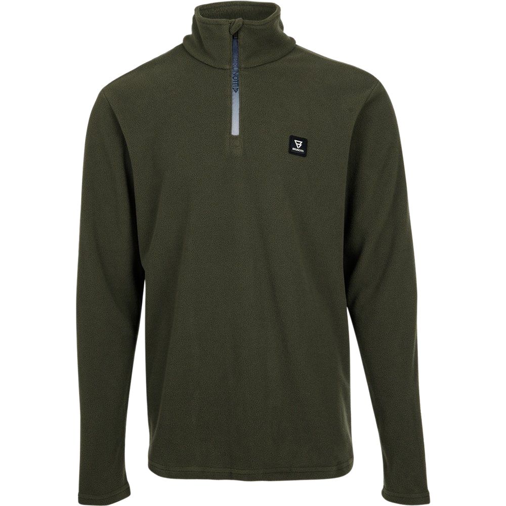 Brunotti Tenno Snow Herren Fleece-Midlayer deep-green Produktbild 0