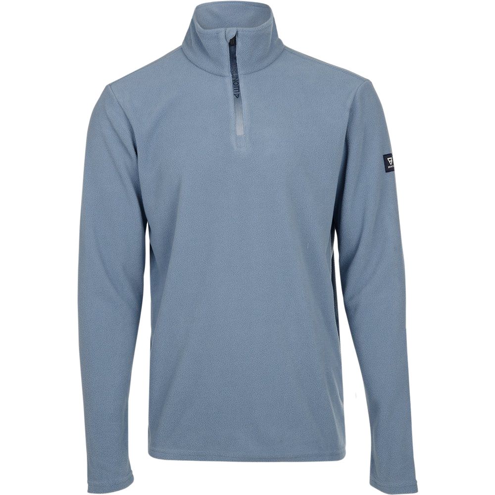 Brunotti Tenno Snow Herren Fleece-Midlayer flint-stone Produktbild 0