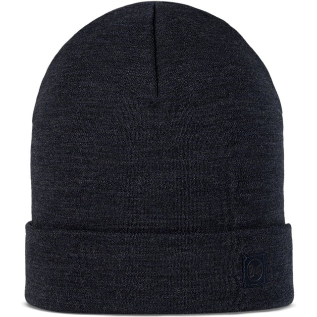 Buff Merino Heavyweight Beanie Herren Mütze indigo Produktbild 0