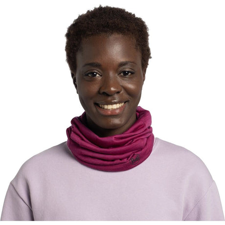 Buff Merino Lightweight Multifunktionstuch magenta Produktbild 1