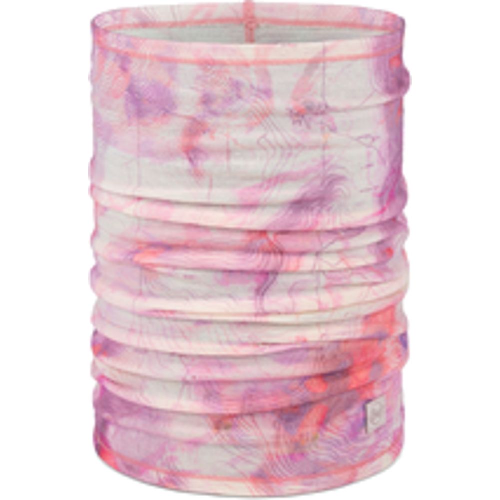 Buff Merino Lightweight Prints Schal pink Produktbild 0