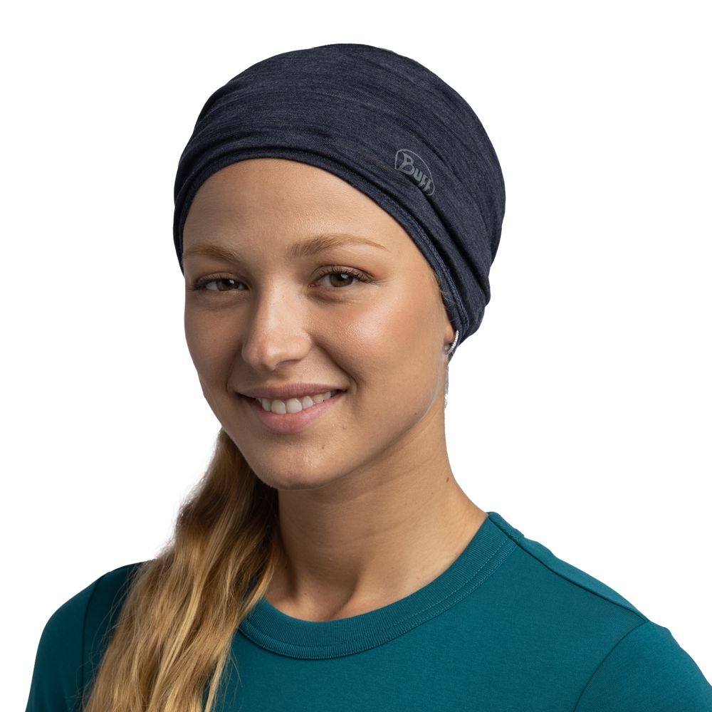 Buff Merino Lightweight Schlauchtuch dark blue Produktbild 3