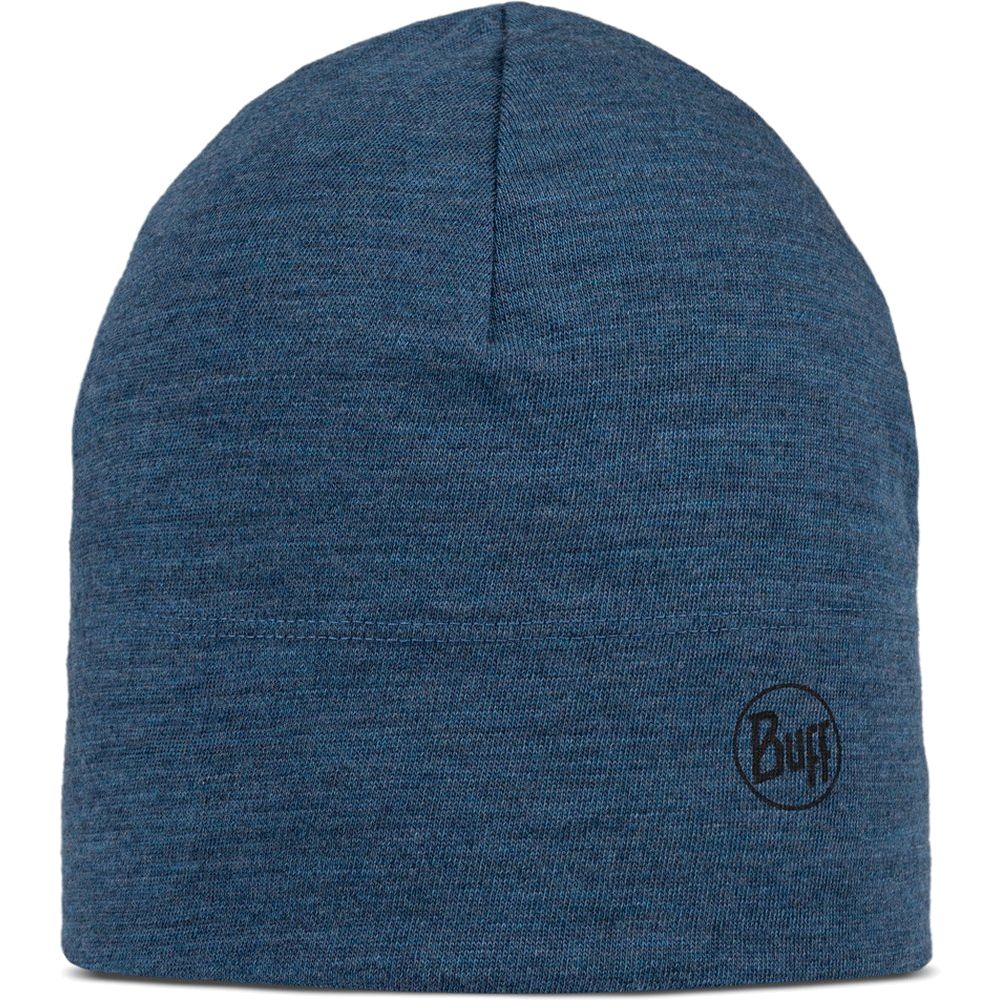 Buff Merino Midweight Beanie Herren Mütze grey Produktbild 0