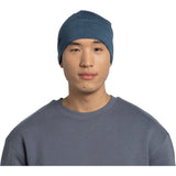 Buff Merino Midweight Beanie Herren Mütze grey Produktbild 1