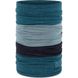 Buff Merino Move Schal block teal Produktbild 0