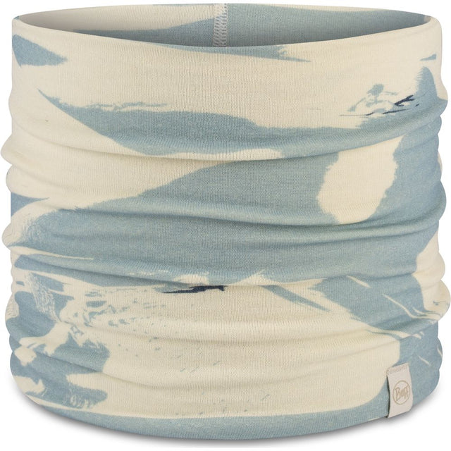 Buff Merino Mw Digital Prints Schlauchschal ilken-blue Produktbild 0