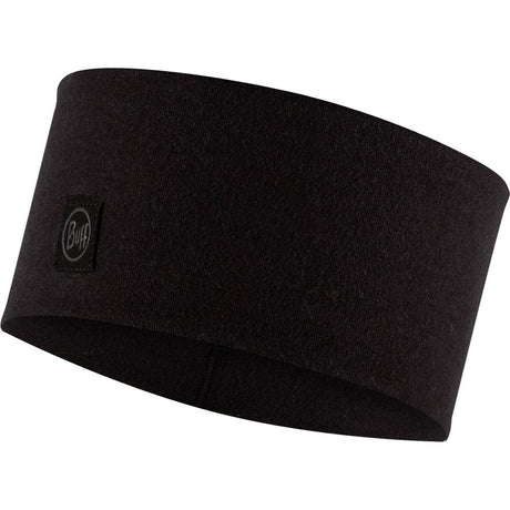 Buff Merino Wide Headband Stirnband black Produktbild 0