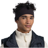 Buff Merino Wide Headband Stirnband black Produktbild 1