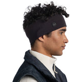Buff Merino Wide Headband Stirnband black Produktbild 2