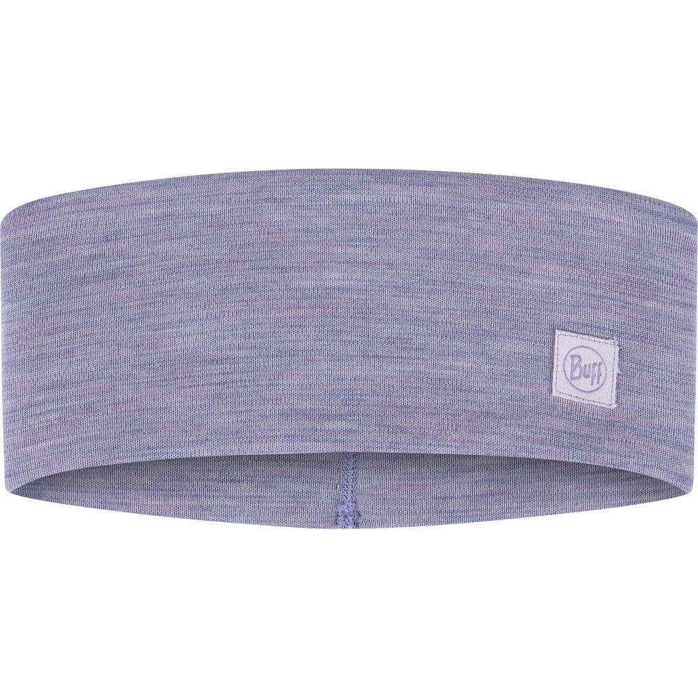 Buff Merino Wide Headband Stirnband solid iris Produktbild 0