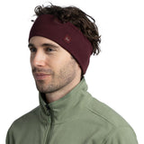 Buff Merino Wide Headband Stirnband solid-garnet Produktbild 2