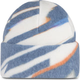 Buff Polar Prints Beanie Mütze logel navy Produktbild 0
