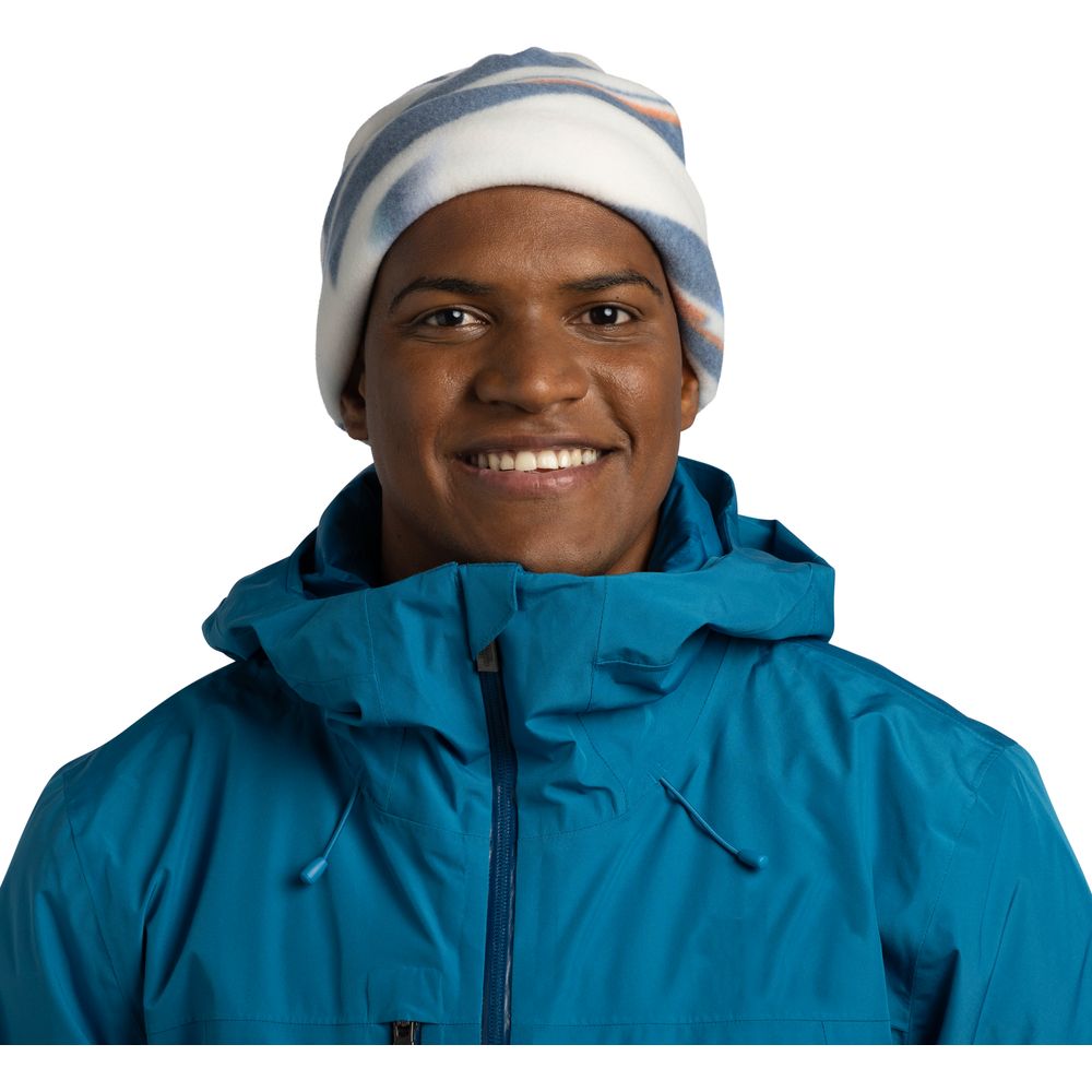 Buff Polar Prints Beanie Mütze logel navy Produktbild 2