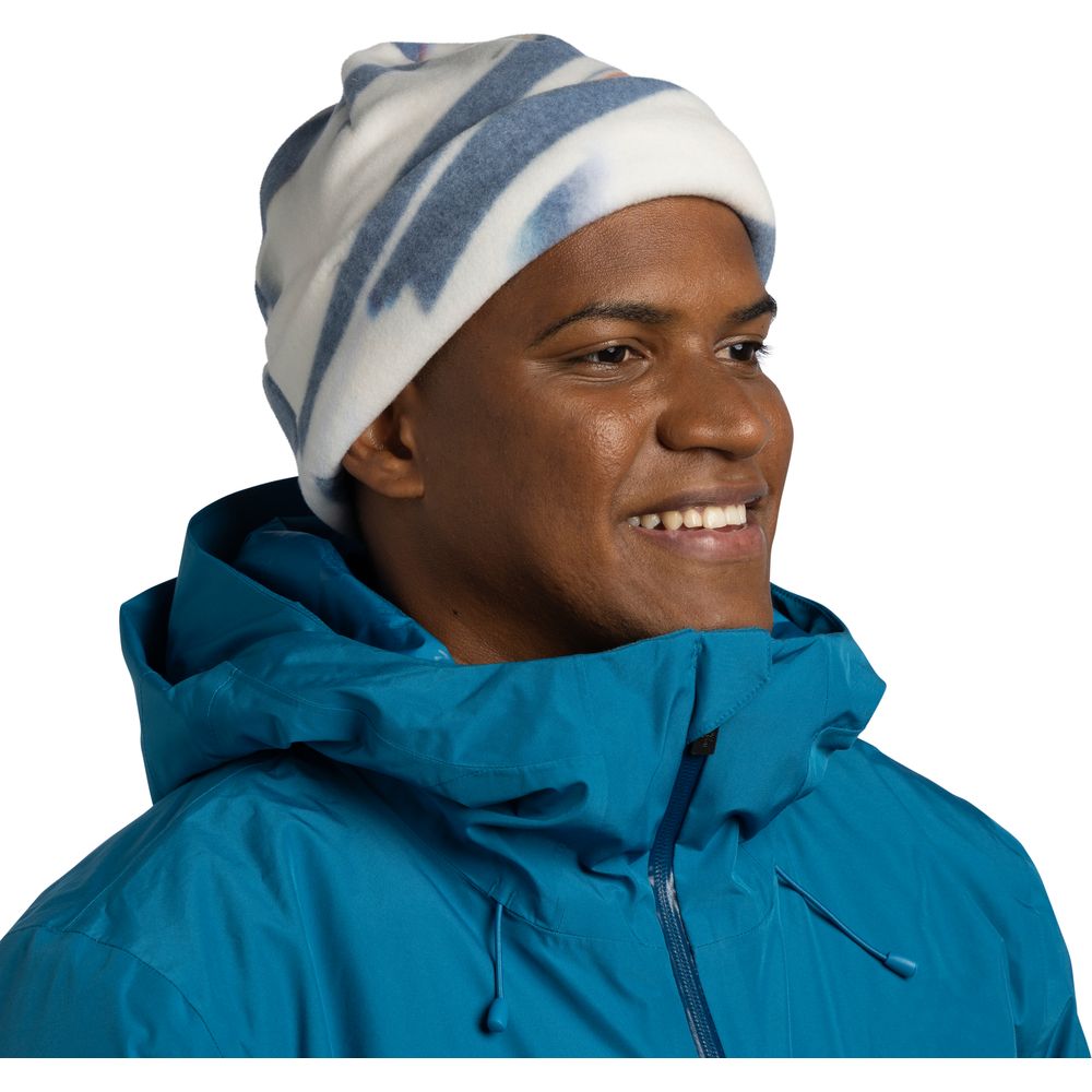 Buff Polar Prints Beanie Mütze logel navy Produktbild 3
