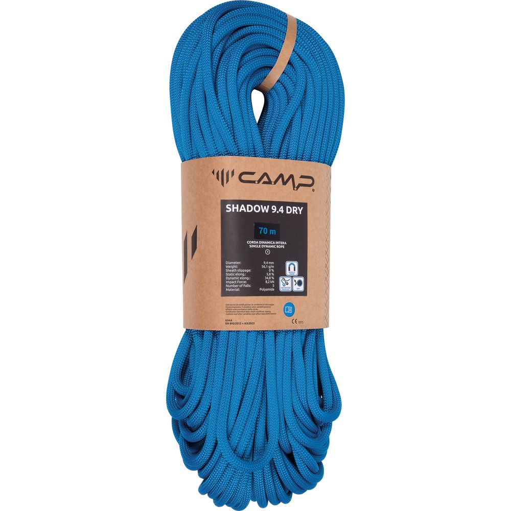 Camp Shadow 9.4 Dry Kletterseil blue Produktbild 0