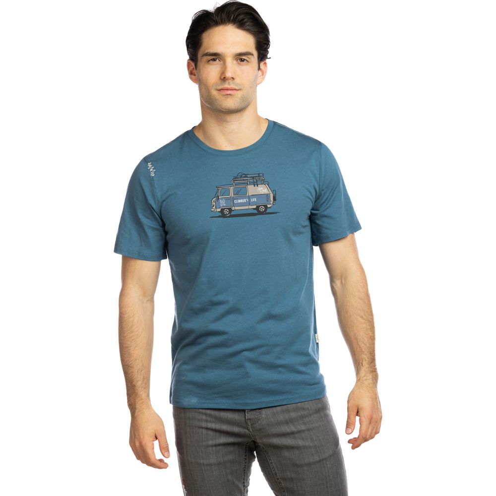 Chillaz Bozen Climber's Life Herren T-Shirt blue Produktbild 1