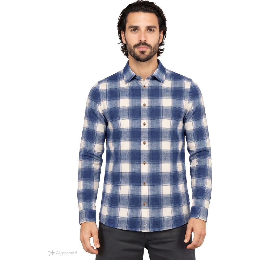 Chillaz Sebastian 20 Karo Herren Langarmhemd dark-blue Produktbild 1
