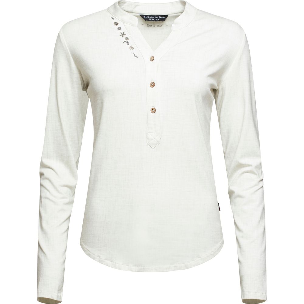 Chillaz Sonnblick Flower Damen Hemd creme Produktbild 0