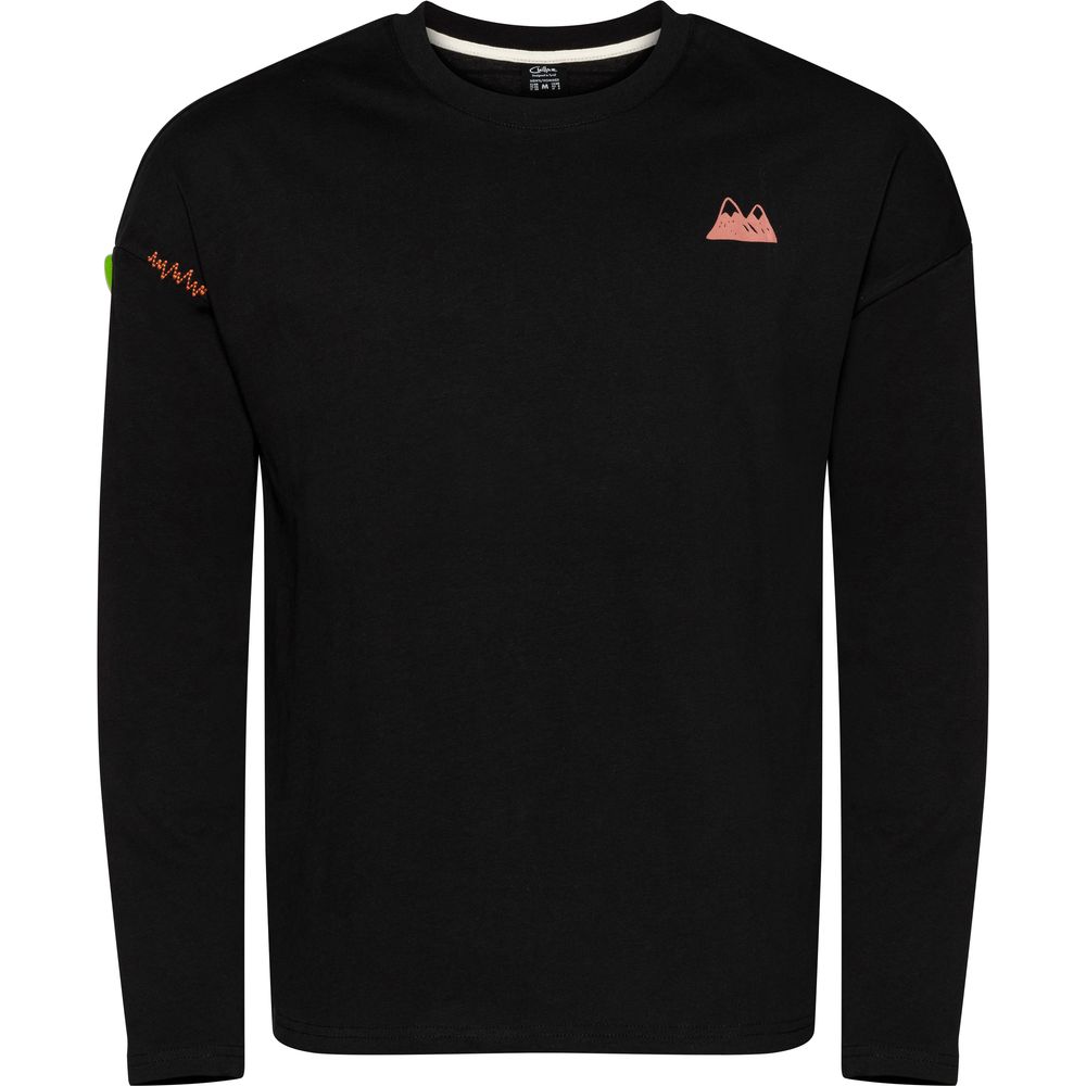 Chillaz Tasmanien Game Of Peaks Herren Langarmshirt black Produktbild 0