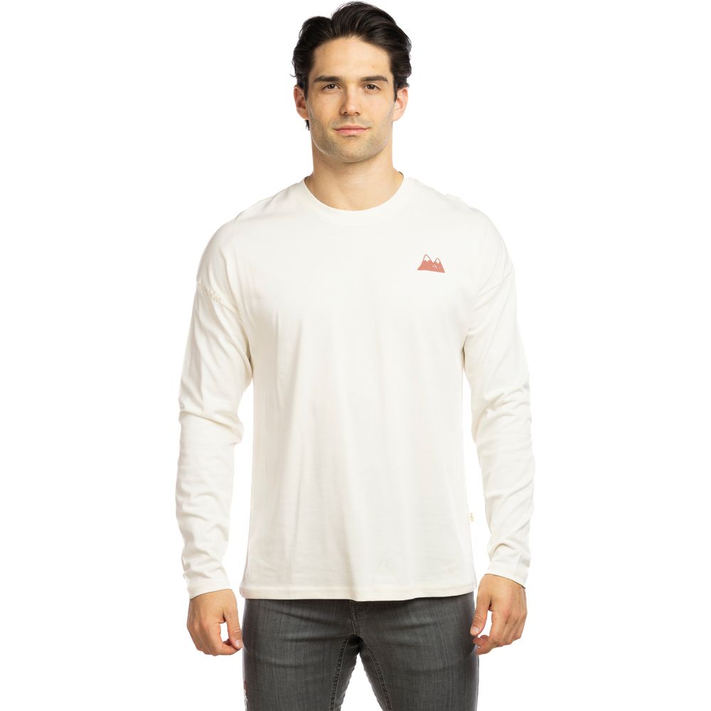 Chillaz Tasmanien Game Of Peaks Herren Langarmshirt creme Produktbild 1