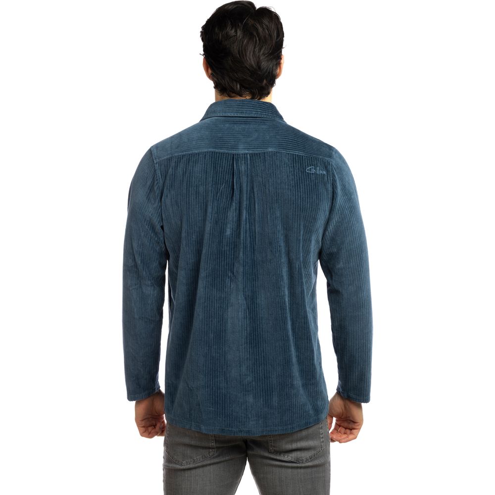 Chillaz Tatra Herren Frottee-Cordhemd dark-blue Produktbild 2