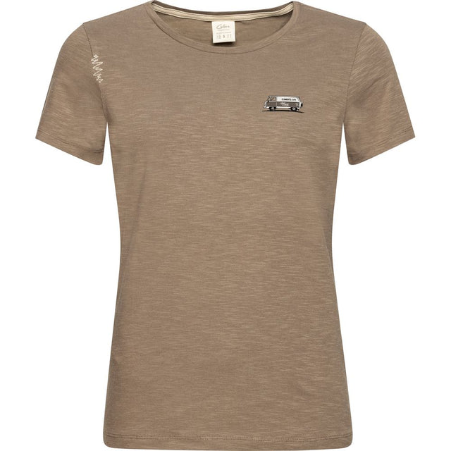 Chillaz Valencia Climber's Life Damen T-Shirt brown Produktbild 0