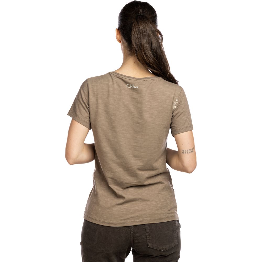 Chillaz Valencia Climber's Life Damen T-Shirt brown Produktbild 2