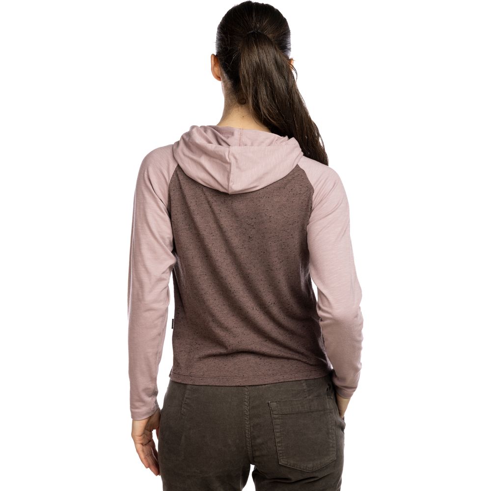 Chillaz Wolkenstein Heartbeat To Climb Damen Longsleeve mauve Produktbild 2