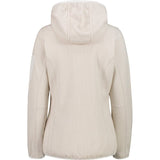 CMP Damen Fix Hood Fleecejacke bco gesso vaniglia Produktbild 1