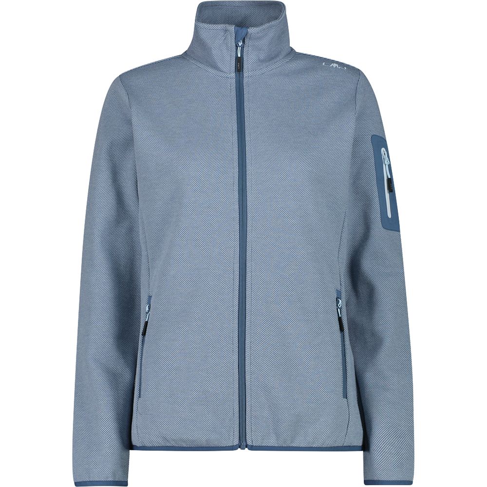 CMP Damen Fleecejacke space-sky-blue Produktbild 0
