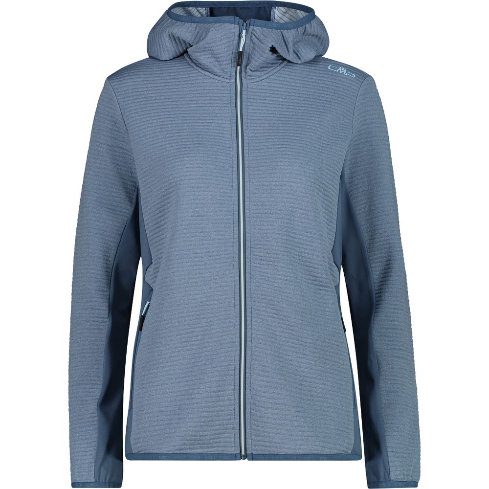 CMP Damen Hybridjacke Fix Hood space-mel Produktbild 0