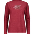 CMP Damen Langarm-tshirt peony mel Produktbild 0