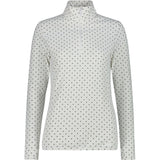 CMP Damen Printed Sweat Pullover bianco antracite Produktbild 0