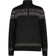 CMP Damen Pullover Sweat Knitted nero Produktbild 0