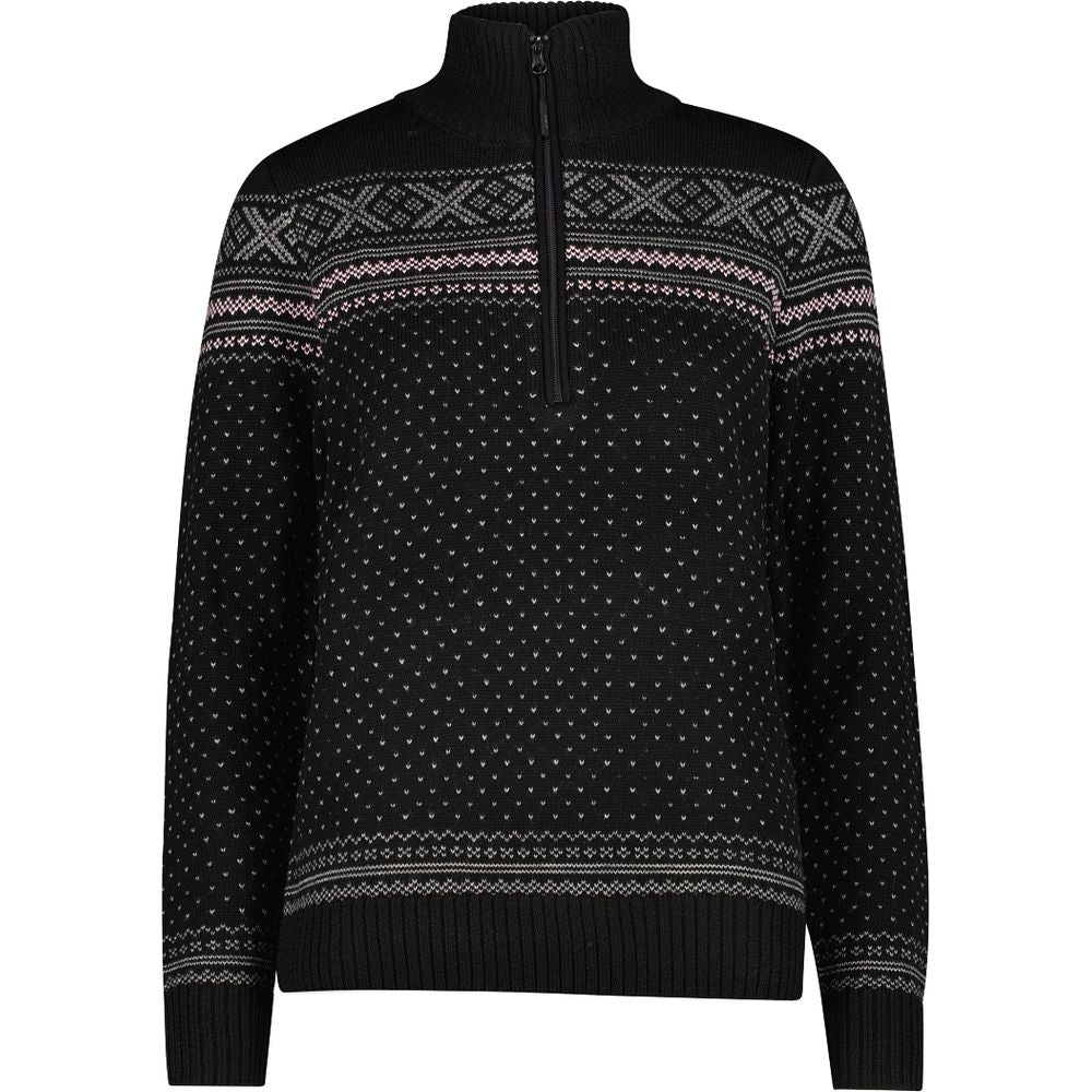 CMP Damen Pullover Sweat Knitted nero Produktbild 0