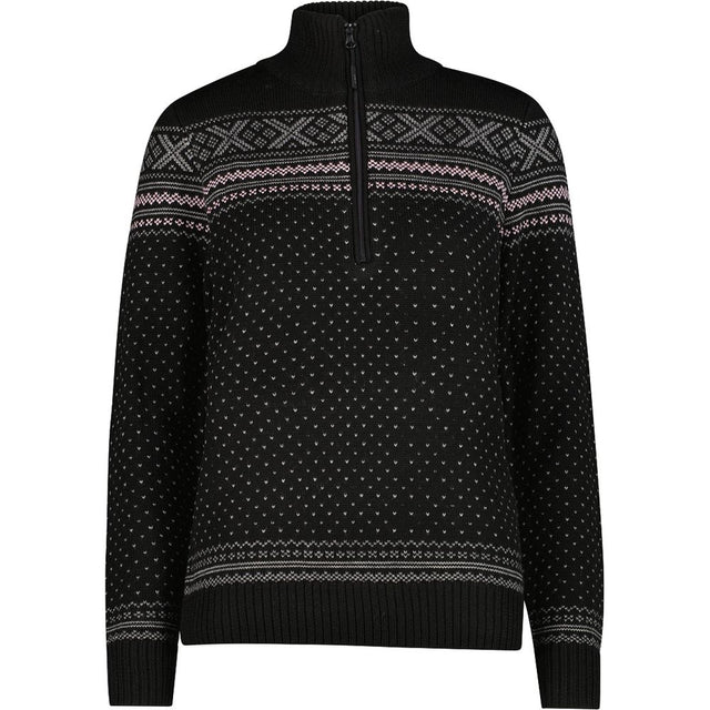 CMP Damen Pullover Sweat Knitted nero Produktbild 0