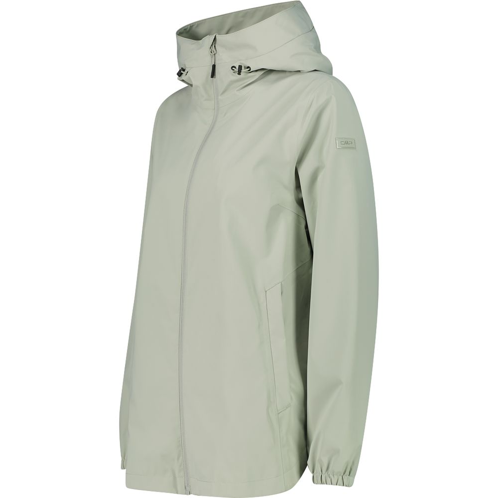 CMP Damen Regenjacke Fix Hood pistacchio Produktbild 2
